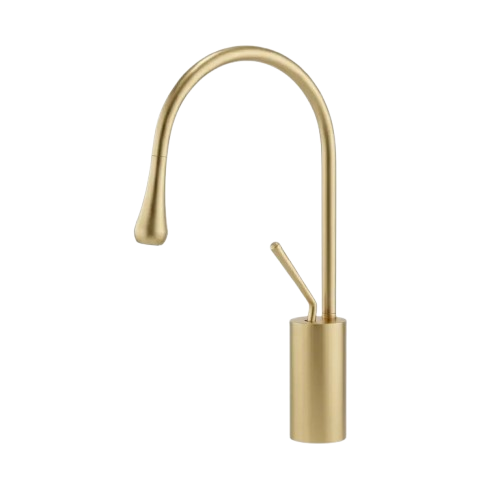 ברז לכיור מקלחת דגם "ירין" | זהב מוברש | מק"ט 112