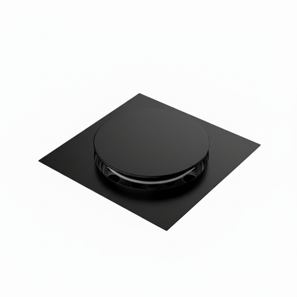 מכסה לקופ' ביקורת | 10.3/10.3 | פופ אפ  | שחור מט | מק"ט 101BL