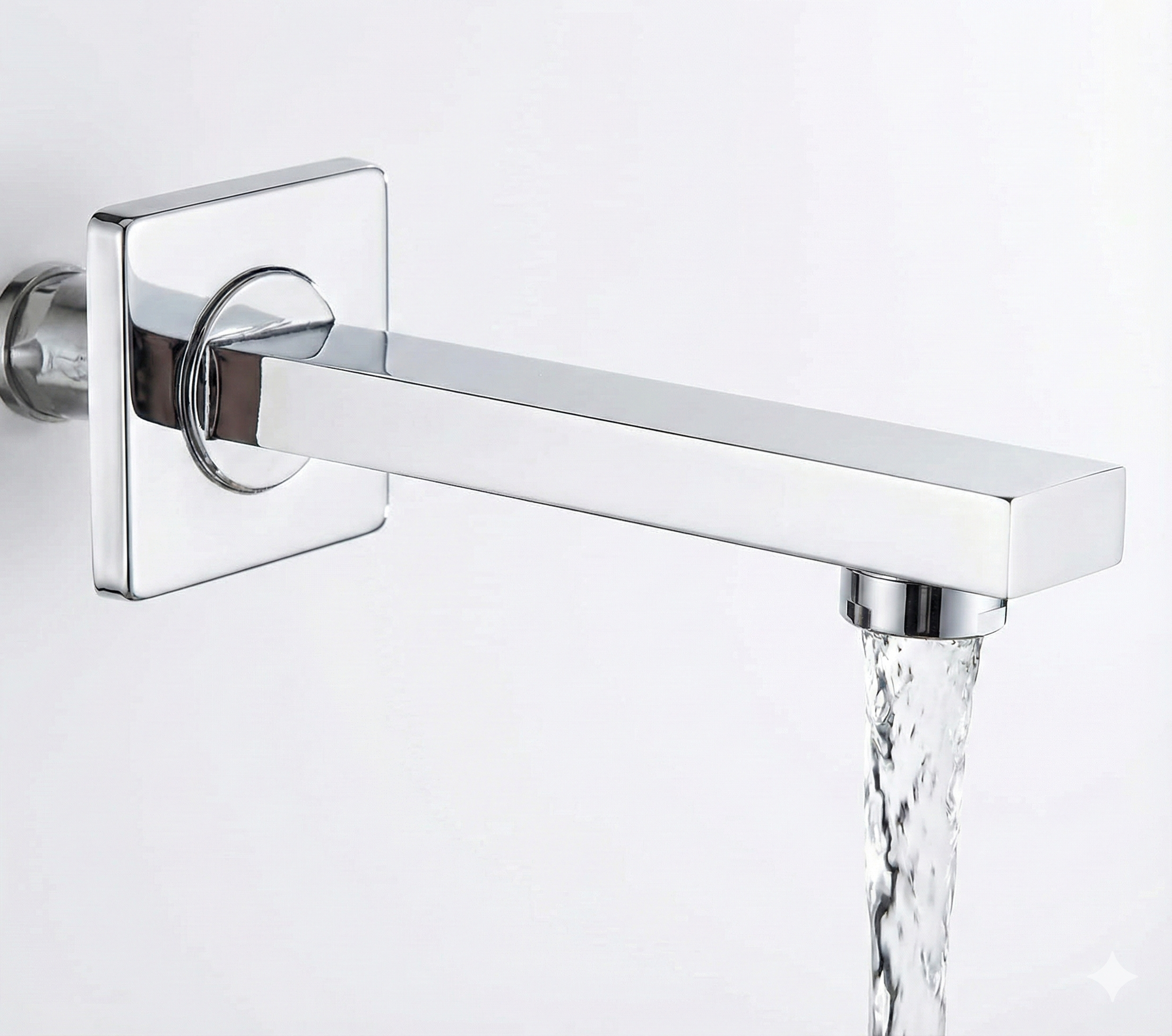 פית מילוי לכיור / אינטרפוץ אופנתי עם צידוד כרום מק"ט 424