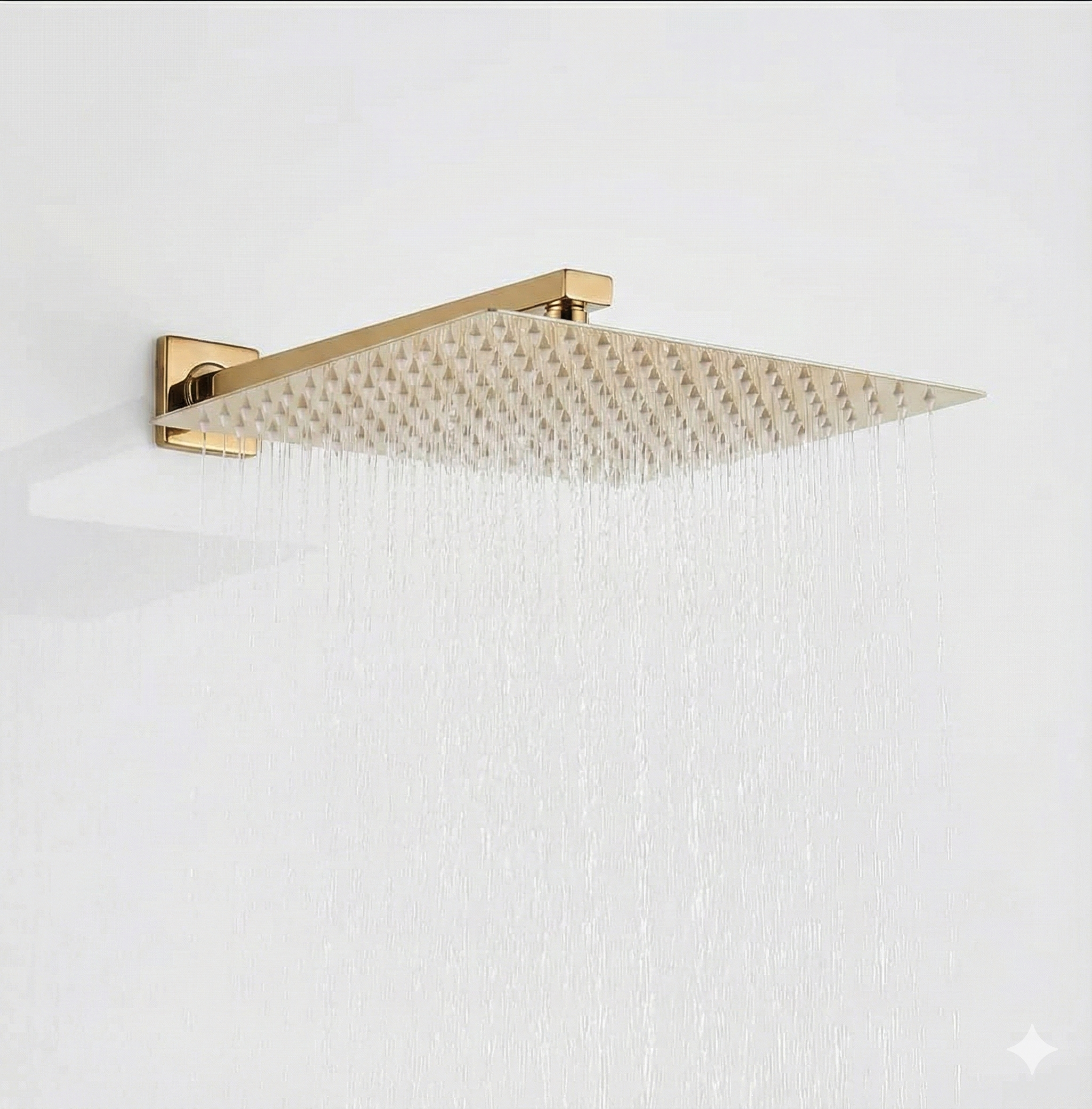 זרוע לראש גשם + ראש גשם 30/30 | זהב | מק"ט 411