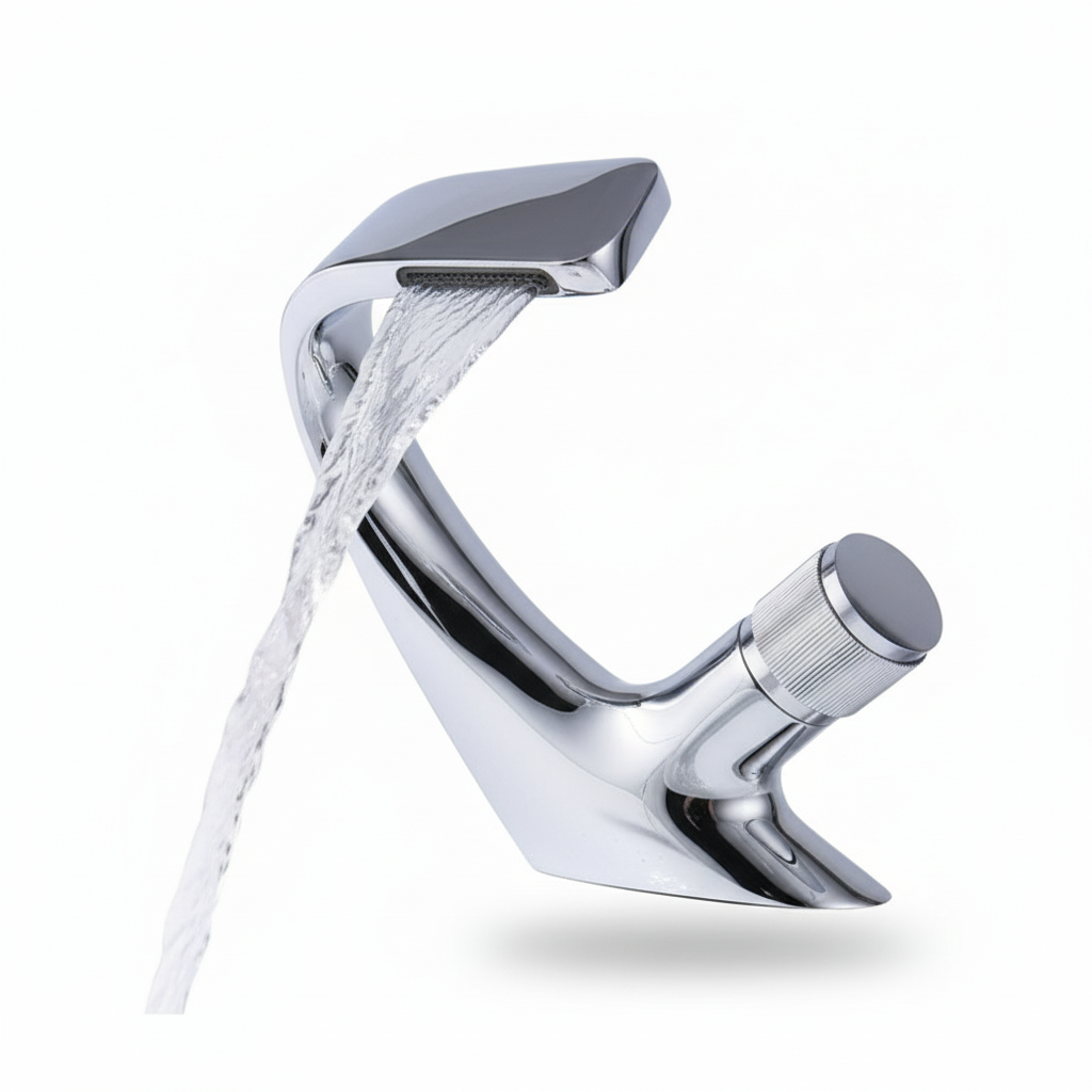 ברז לכיור מקלחת | דגם "נטלי" | כרום | מק"ט 503