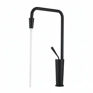 ברז לכיור מקלחת מונח | שחור מט | מק"ט 555