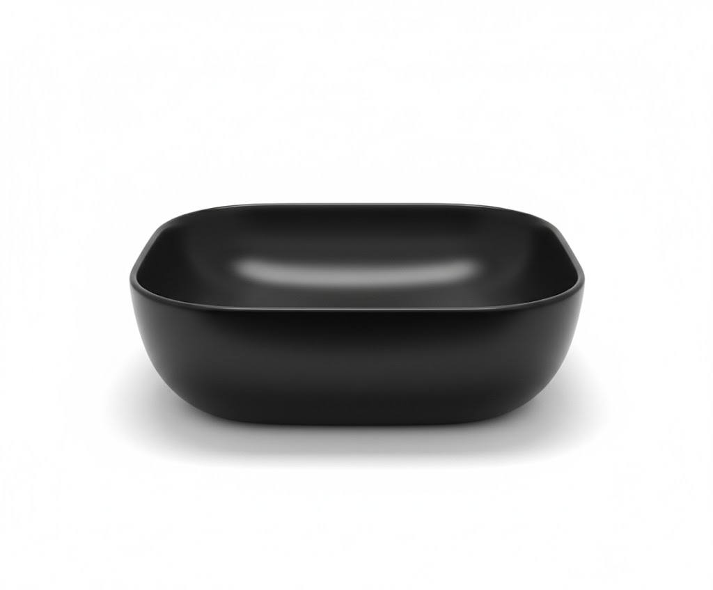 כיור מונח | שחור מט | 14.5*39.5*50 | מק"ט 550T11MB