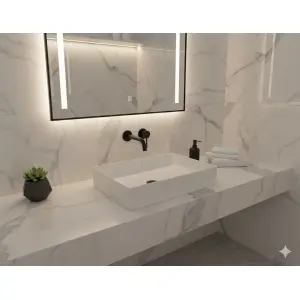 ⁦כיור מונח | 50*36 | לבן | מק"ט 550170⁩ – תמונה ⁦2⁩