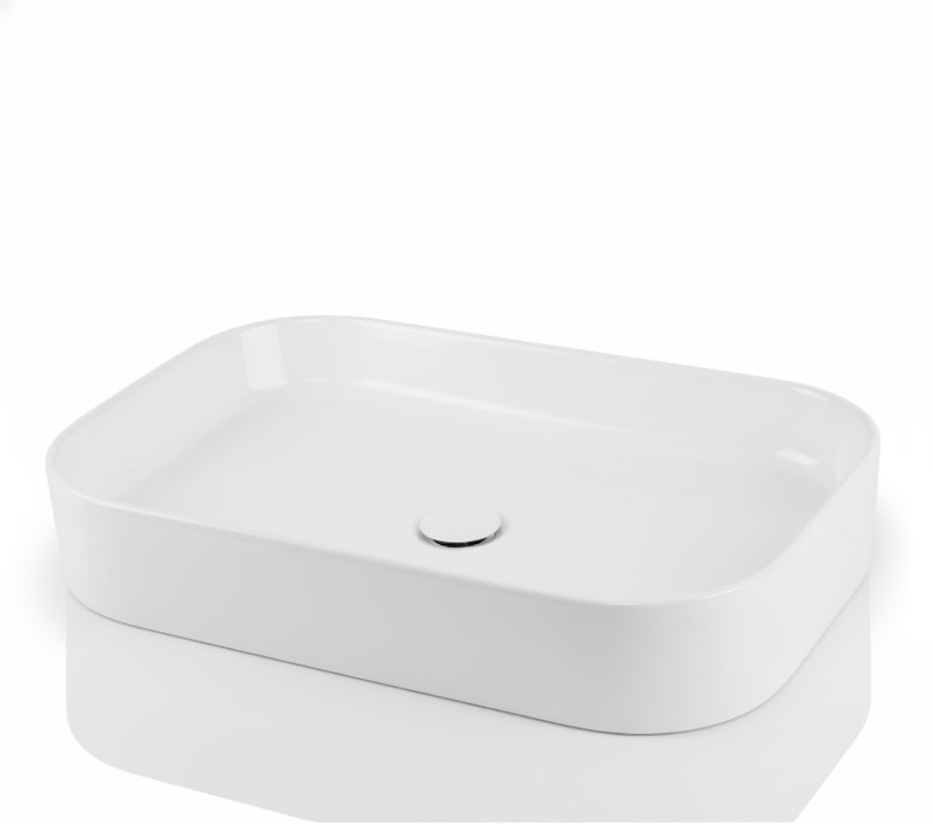 כיור מונח | 110*380*650 | לבן | מק"ט 550176