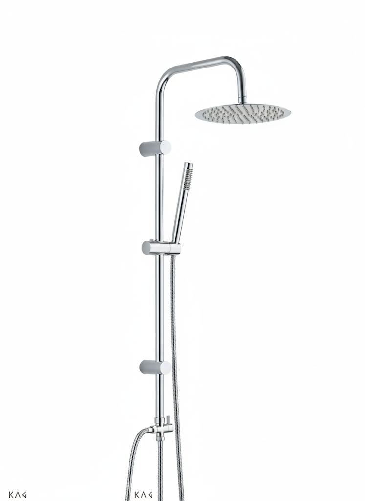 מוט פינוק יוקרתי למקלחת | כרום | מק"ט 867