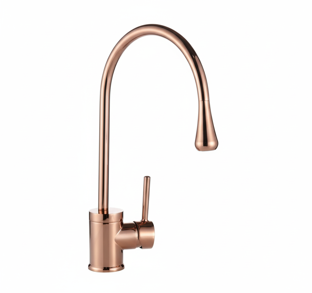 ברז לכיור מקלחת דגם "ליאם" | רוז גולד | מק"ט 958