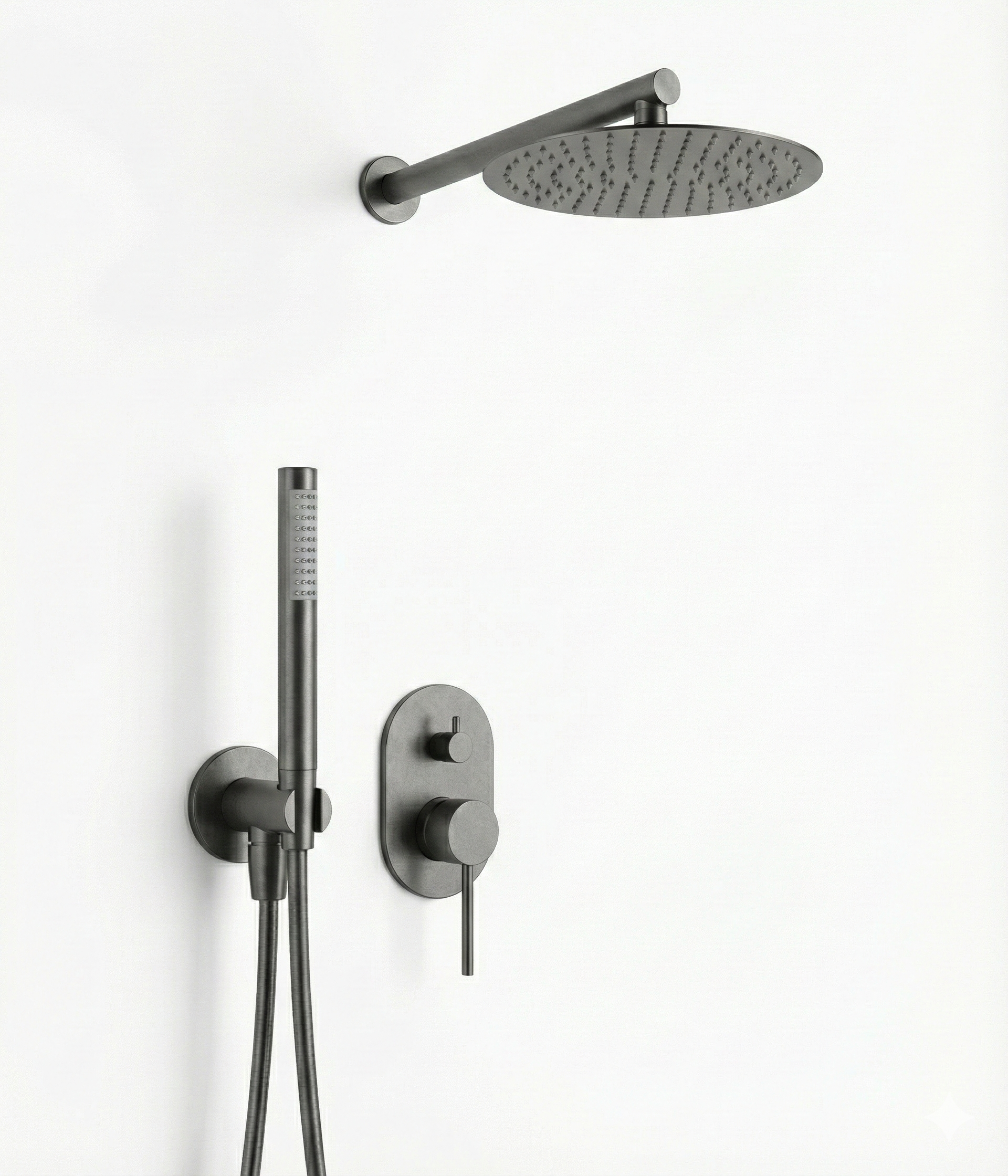 סט אינטרפוץ 4 דרך | דגם "רפאל" | אפור גרפיט | מק"ט 789/6