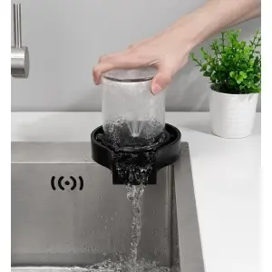 ⁦שוטפן כוסות ובקבוקים | שחור מט | מק"ט 214BL⁩ – תמונה ⁦9⁩