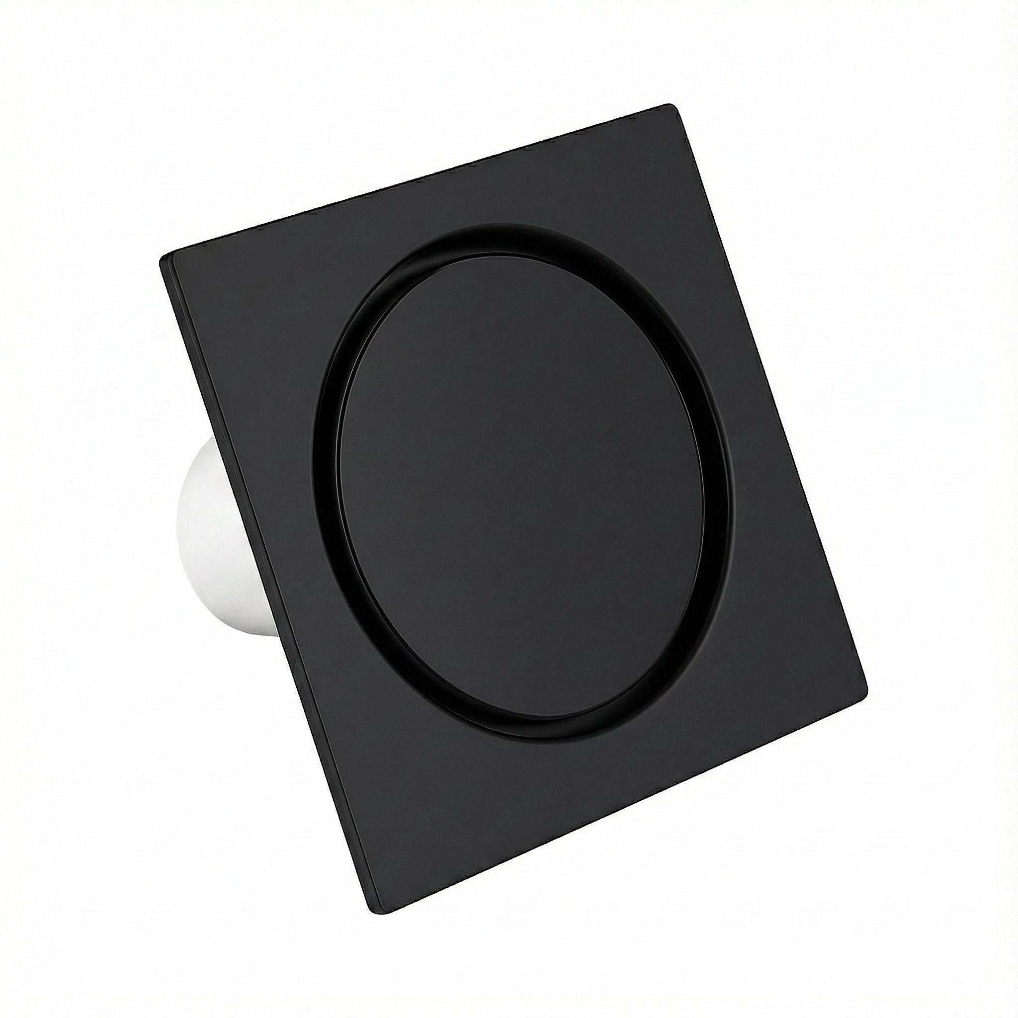 ניקוז / מכסה לק' ביקורת דגם "קופר" | 10/10 | פטנט חוסם ריחות וחרקים | שחור מט | מק"ט 301BL