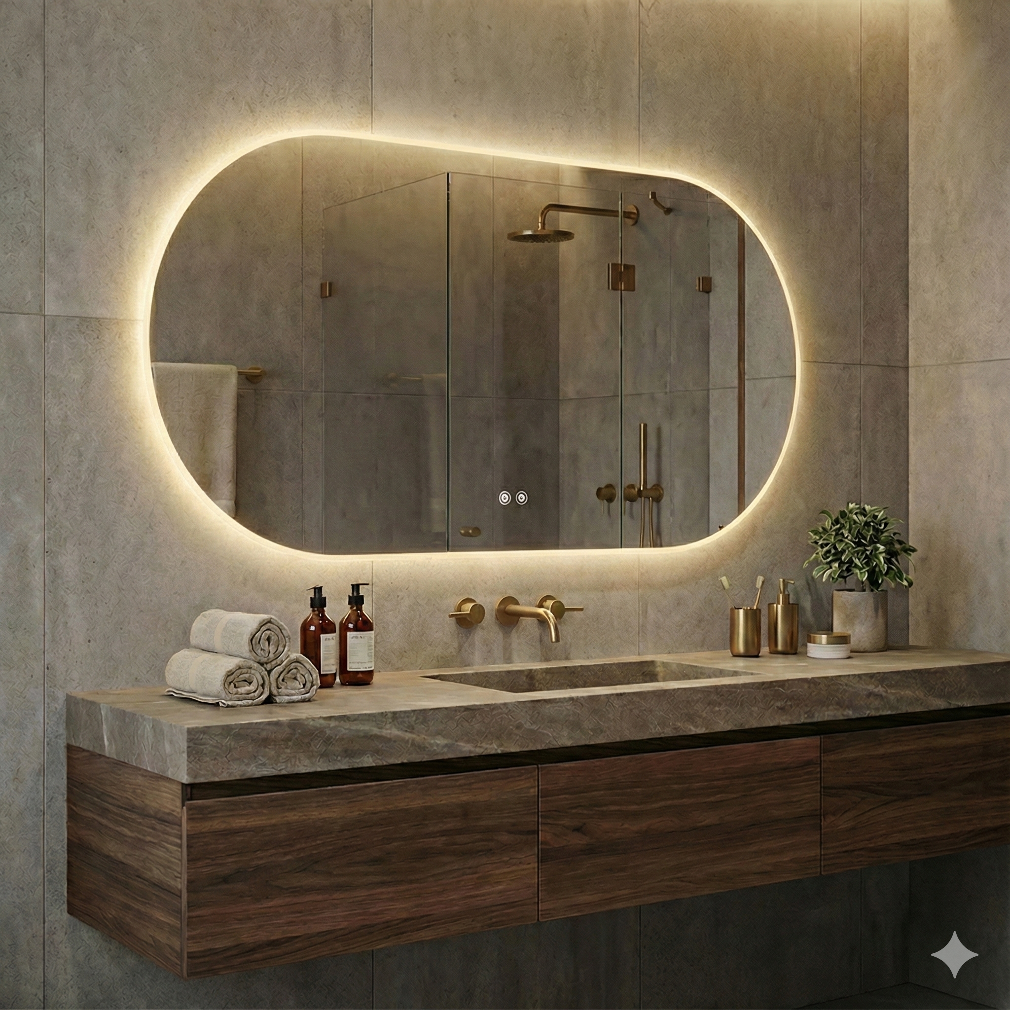 מראת לד צפה דגם "ונוס" | מק"ט 893