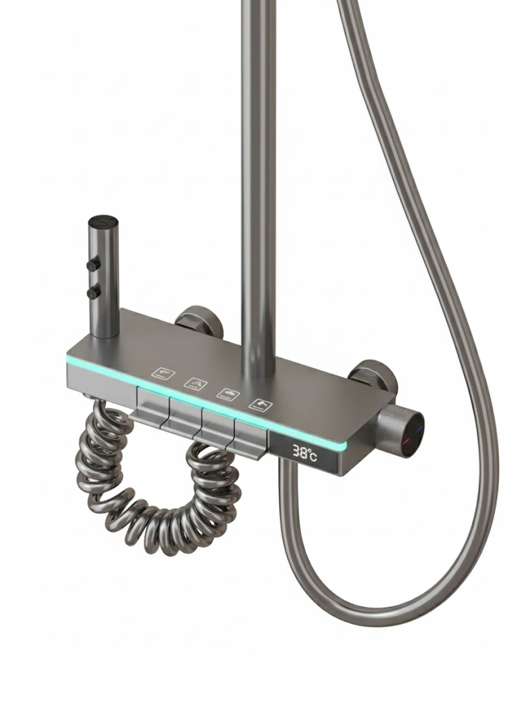 סוללה לאמבטיה | אפור גרפיט | מק"ט C84