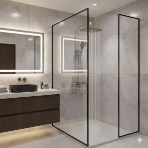 ⁦סוללה לאמבטיה | אפור גרפיט | מק"ט C86⁩ – תמונה ⁦2⁩