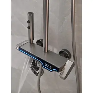 ⁦סוללה לאמבטיה | אפור גרפיט | מק"ט C56⁩ – תמונה ⁦7⁩