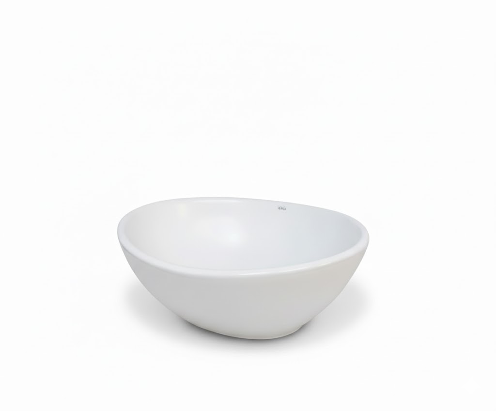 כיור מונח | 34/26/13 | לבן מבריק | מק"ט 550204