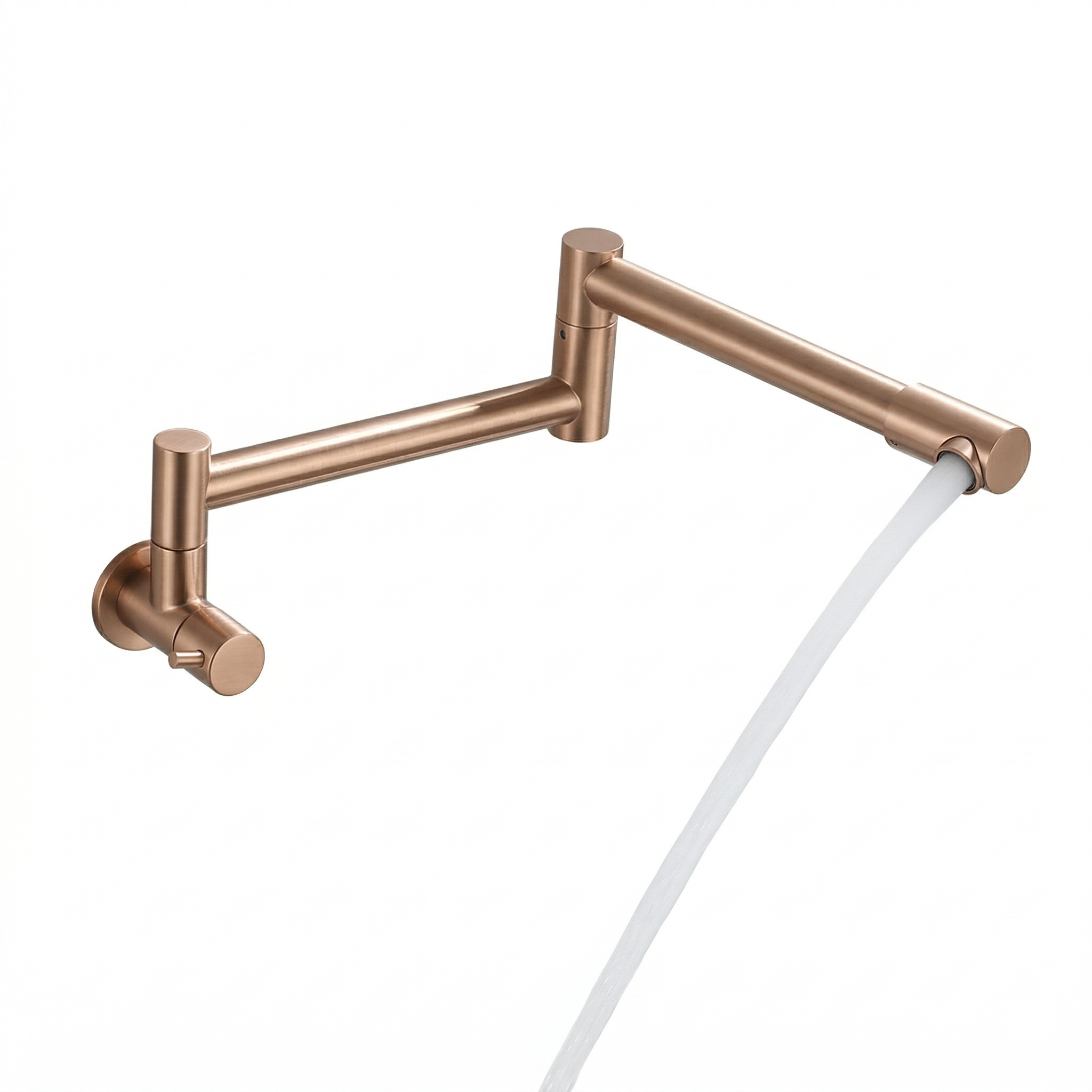 ברז קרים למילוי סירים דגם "מנואלה" | רוז גולד מוברש | מק"ט 206/4