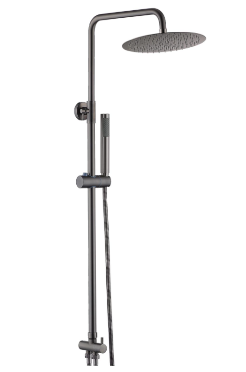 מוט פינוק יוקרתי למקלחת | אפור גרפיט | מק"ט 867/6