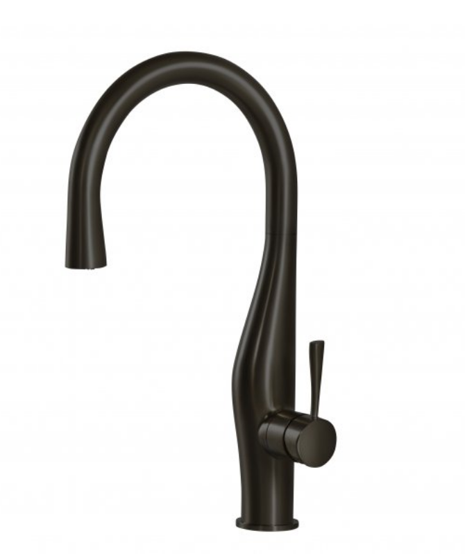 ברז מטבח נשלף | 2 מצבי זרימה | אופנתי מעוצב | K900BL | שחור מט