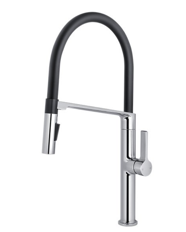 ברז מטבח נשלף דגם " STREAM" מק"ט 400059CH כרום