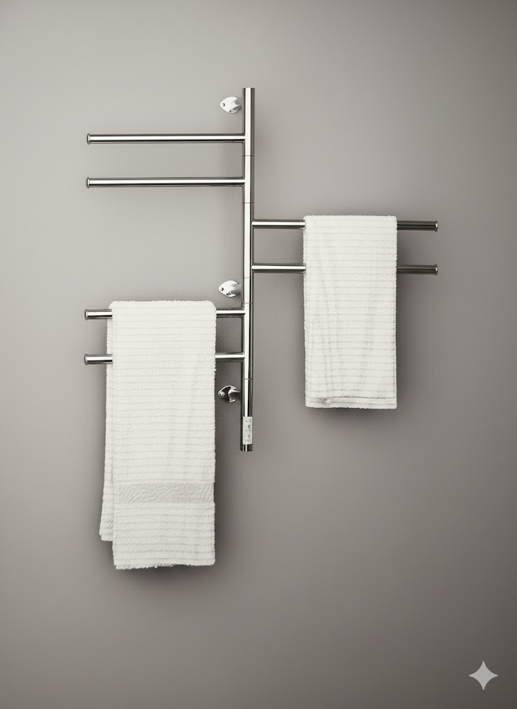 מחמם מגבות דגם " VEER " | כרום | מק"ט 2201CH