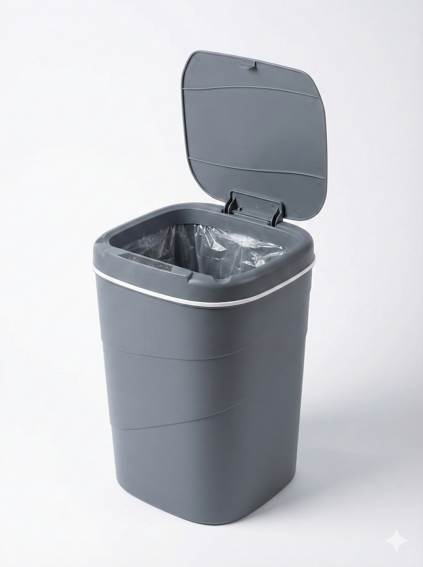 פח אשפה 5 ליטר עינית אלקטרונית לפתיחה | אפור גרפיט | מק"ט 002