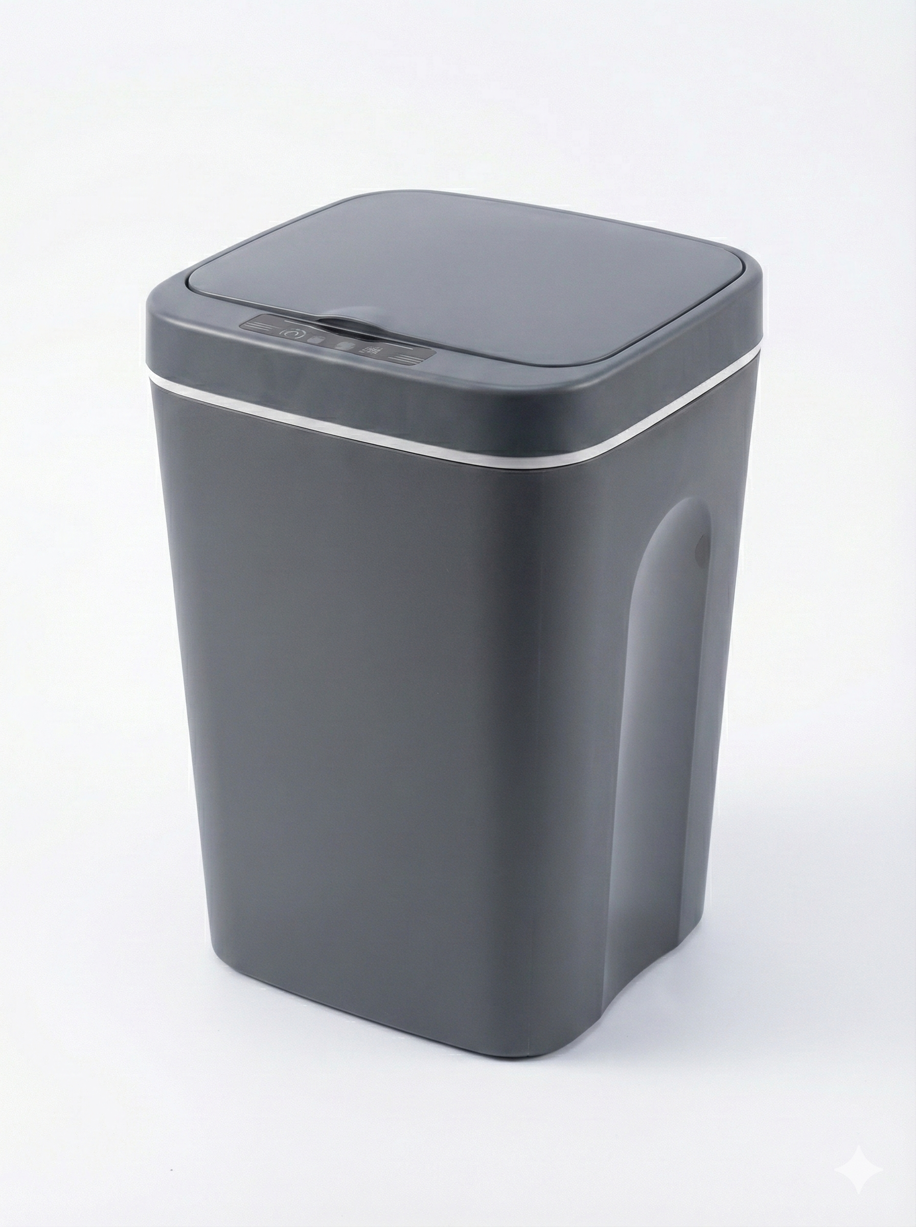 פח אשפה 10 ליטר עינית אלקטרונית לפתיחה | אפור גרפיט | מק"ט 005