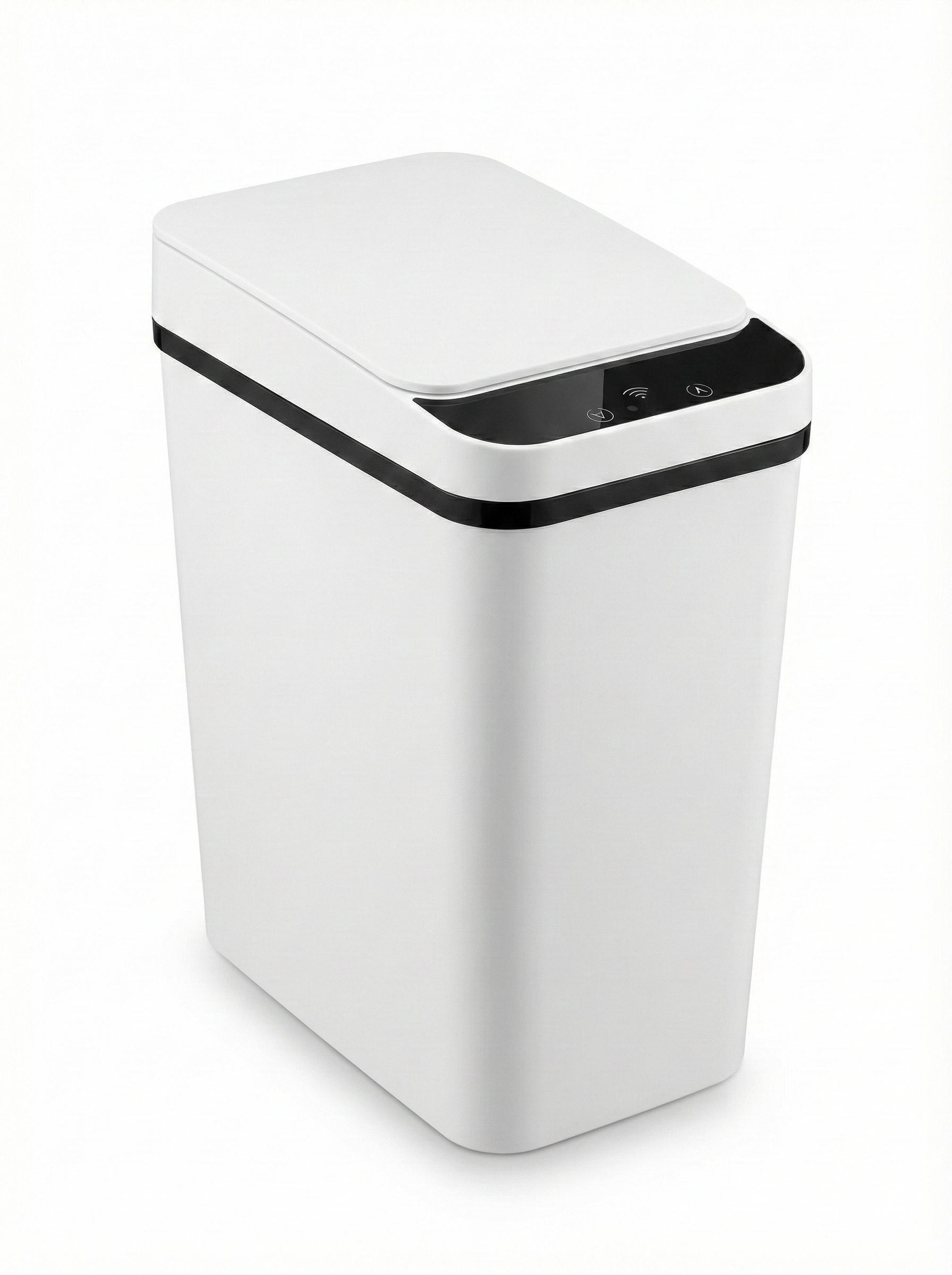 פח אשפה 3 ליטר עינית אלקטרונית לפתיחה  | לבן מט | מק"ט 01/5