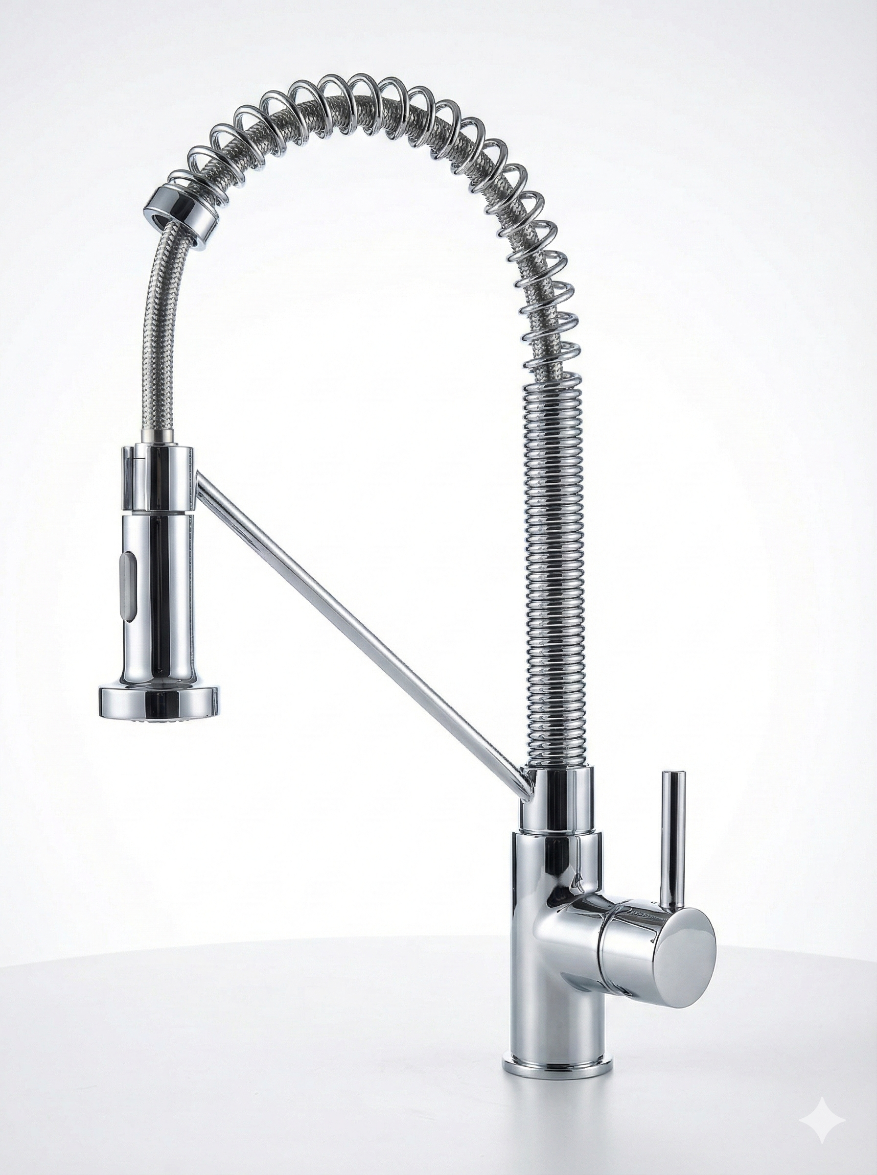 ברז סליל למטבח | כרום - צינור ניקל | מק"ט 099/0