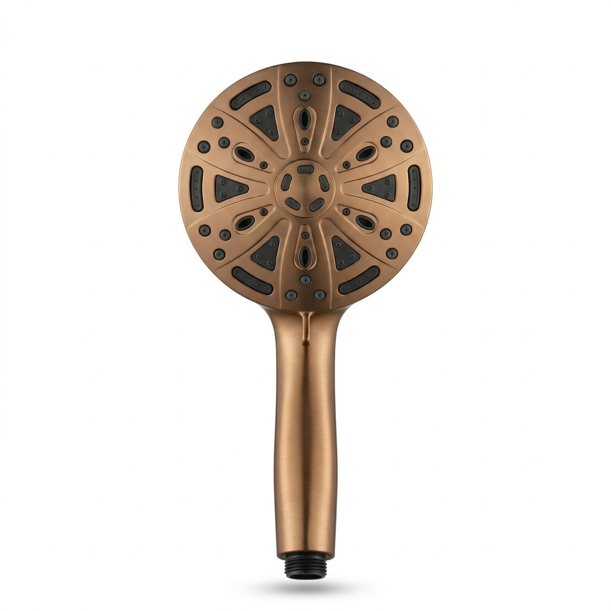 מזלף יד ענק עם 10 מצבי זרימה | דגם "מטריקס" | רוז גולד מוברש | מק"ט 975RZ