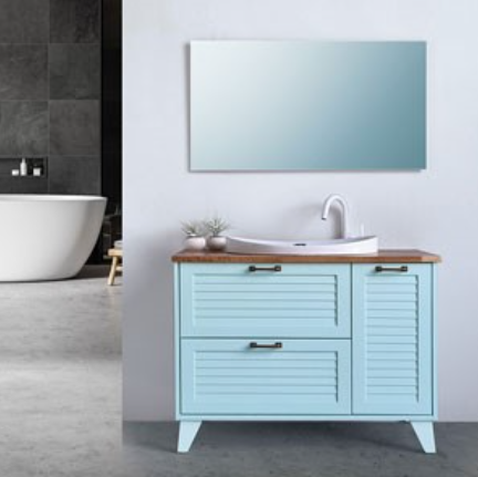 ארון אמבטיה דגם " סלקט" אפוקסי | ארון עומד| משטח בוצ׳ר  מק"ט 50050P