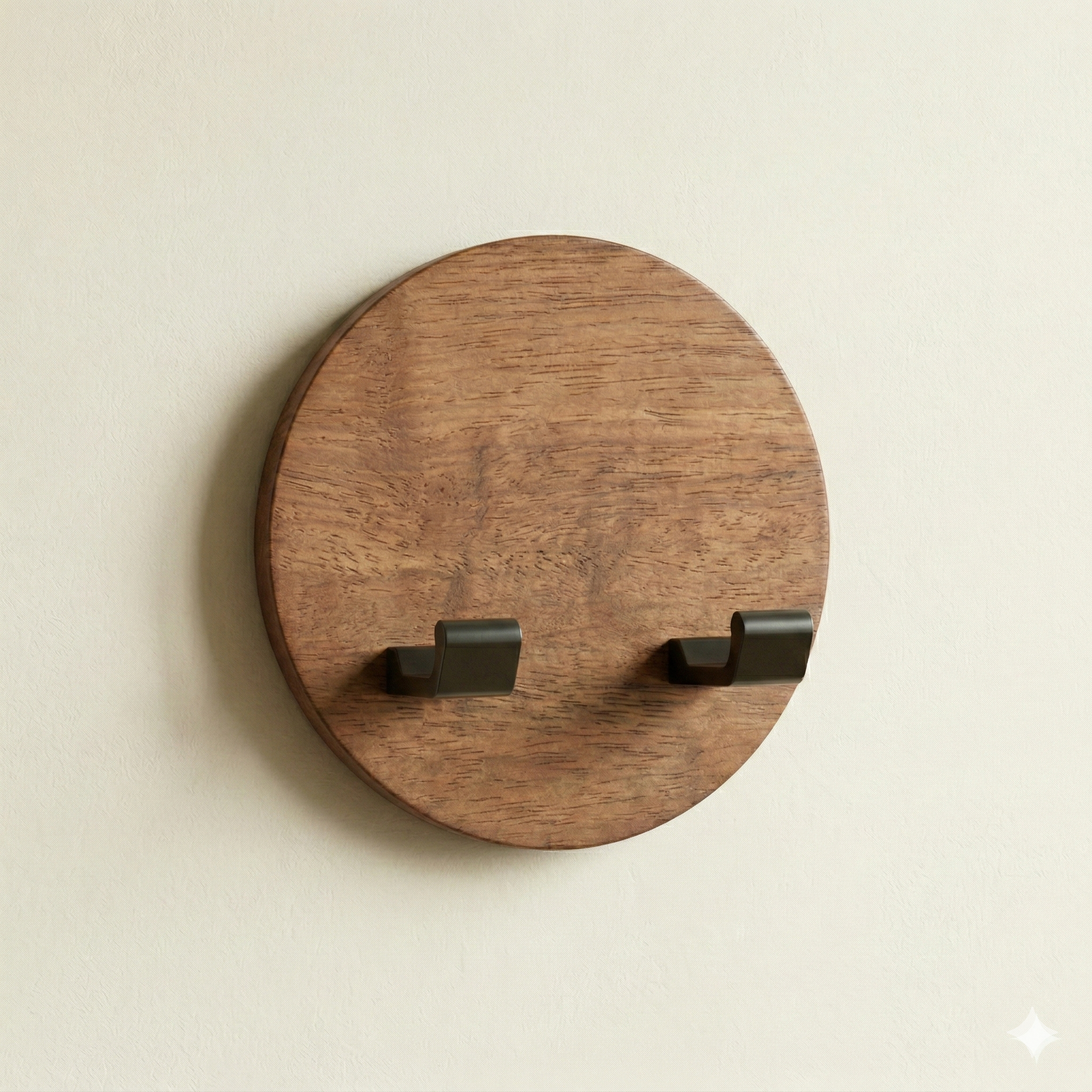 מתקון 2 קולבים | בהברגה  | שילוב עץ | מק"ט 2024