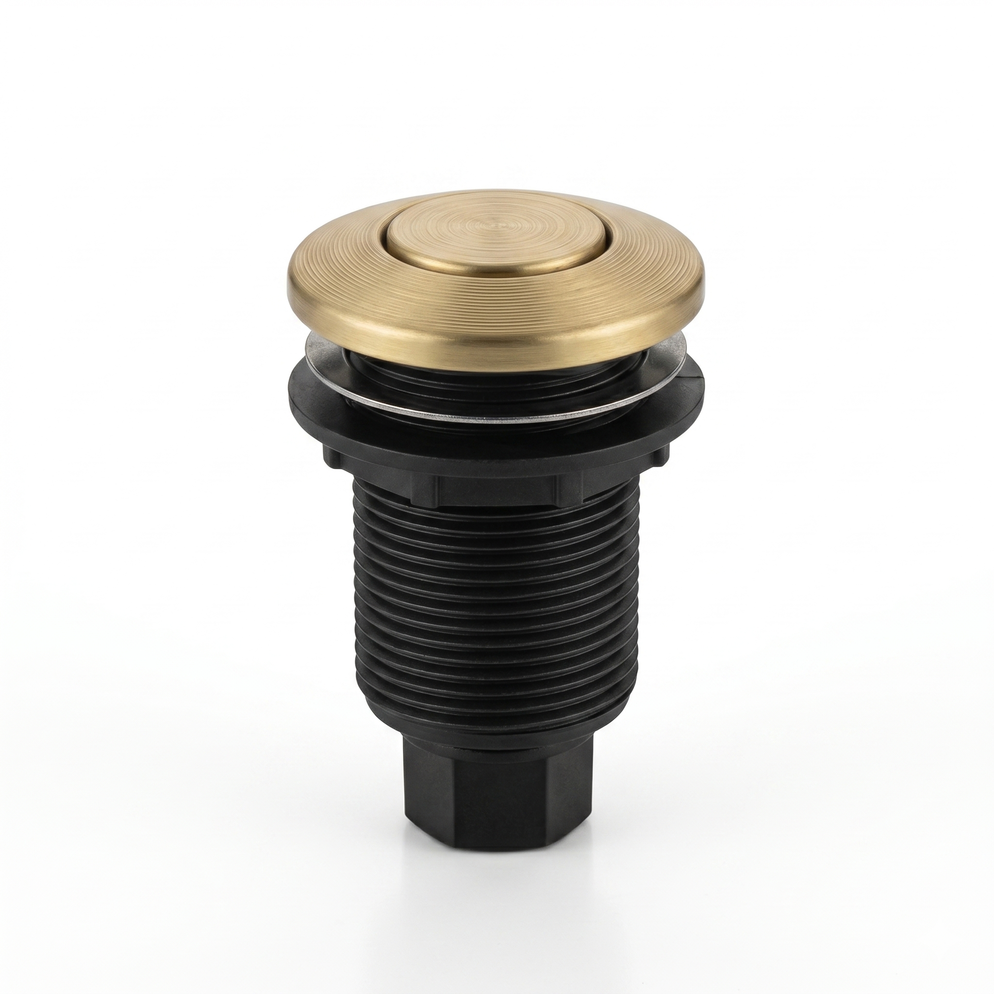 כפתור לטוחן אשפה מתאים לכל טוחני אשפה | זהב מוברש | מק"ט 151BG